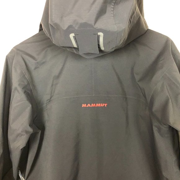 Mammut Tatoosh Rain Jacket Black Red 